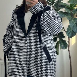 خرید آنلاین مانتو پاییزی شکلات