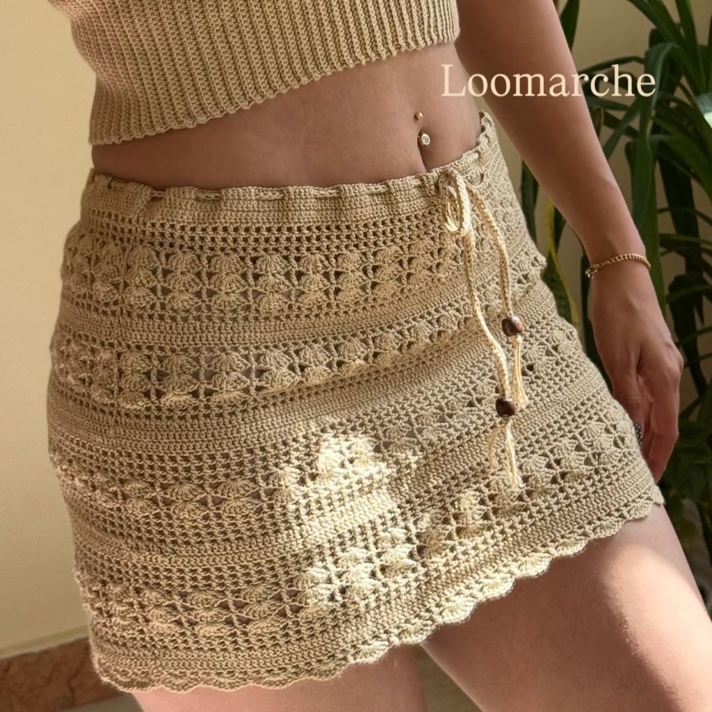 قیمت دامن بافت clay