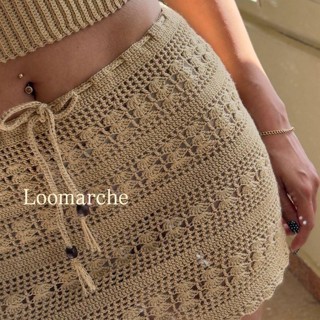 خرید انلاین دامن بافت clay