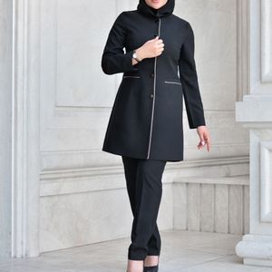 مشخصات مانتو شلوار اداری سولماز