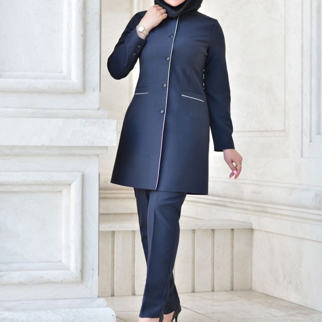 خرید انلاین مانتو شلوار اداری سولماز