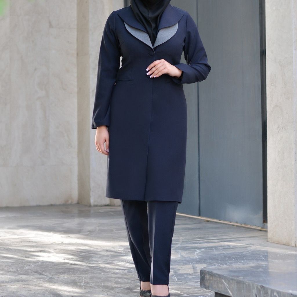 خرید آنلاین مانتو شلوار اداری تیسا