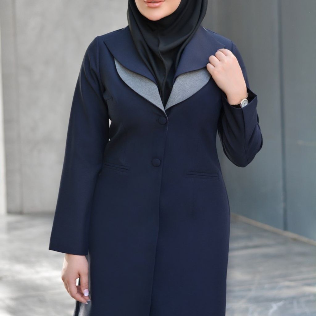 مشخصات مانتو شلوار اداری تیسا