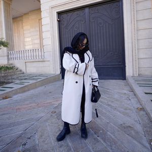 خرید انلاین پالتو استخونی بلند