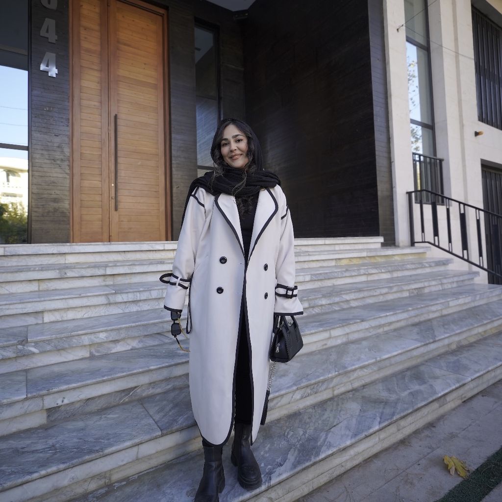 خرید انلاین پالتو استخونی بلند