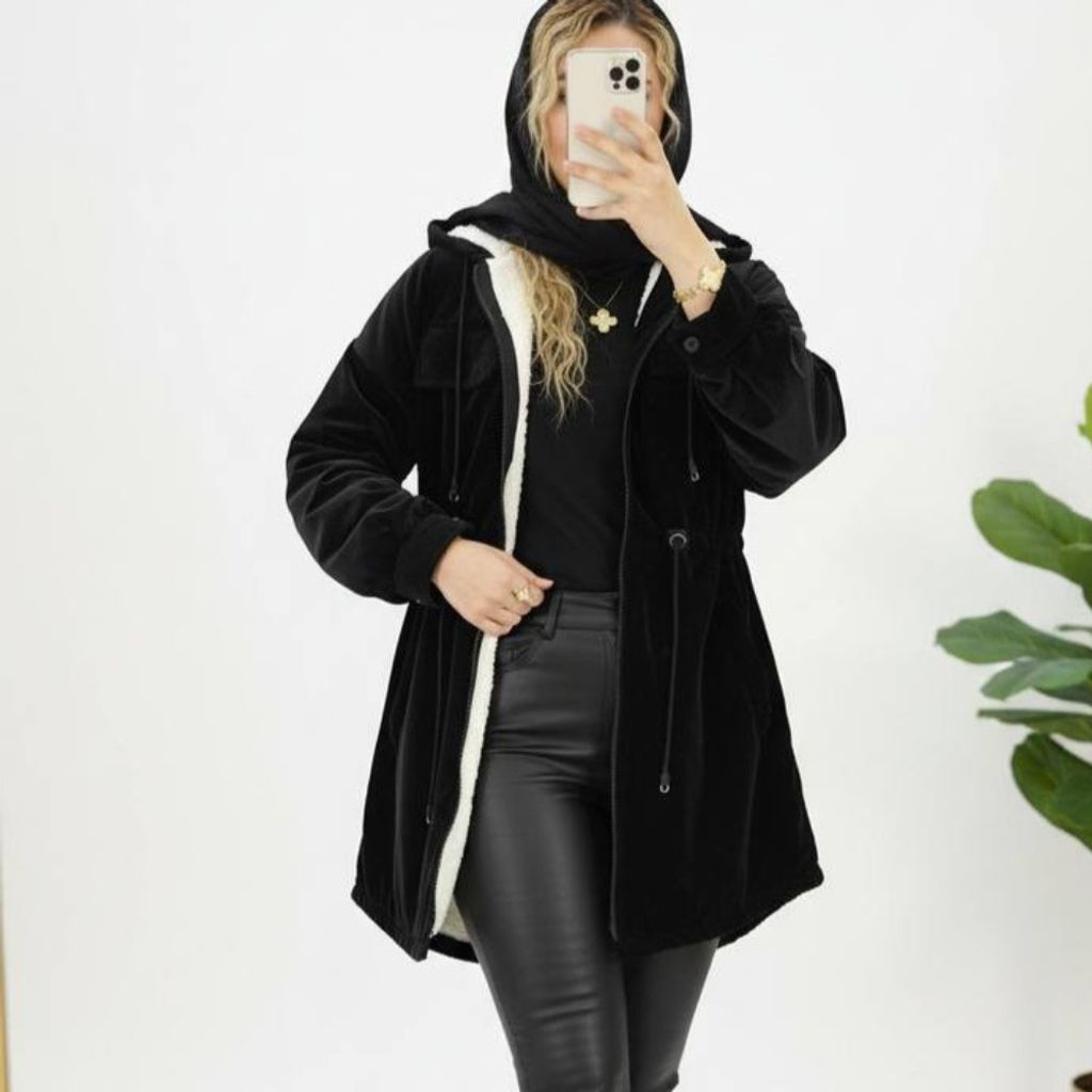 فروش اینترنتی کاپشن زنانه طرح هستی