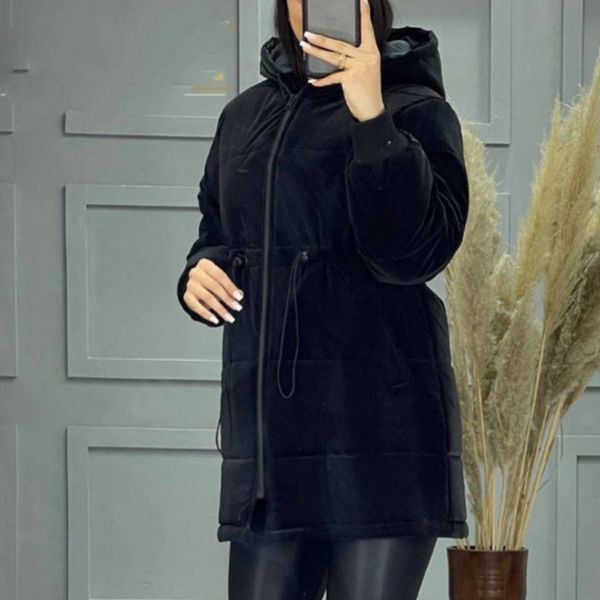 کاپشن زنانه طرح هستی