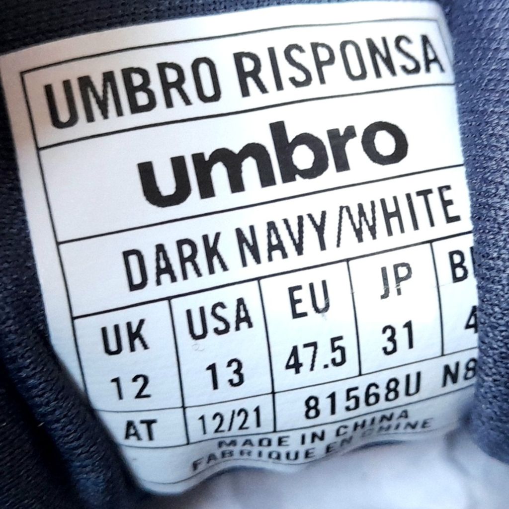 قیمت کفش اسپرت مردانه آمبرو بزرگ پا Umbro Risponsa