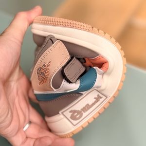 خرید اینترنتی قیمت کتونی بچگانه نیمساق طرح نایک جردن abc از murche کد 4071201