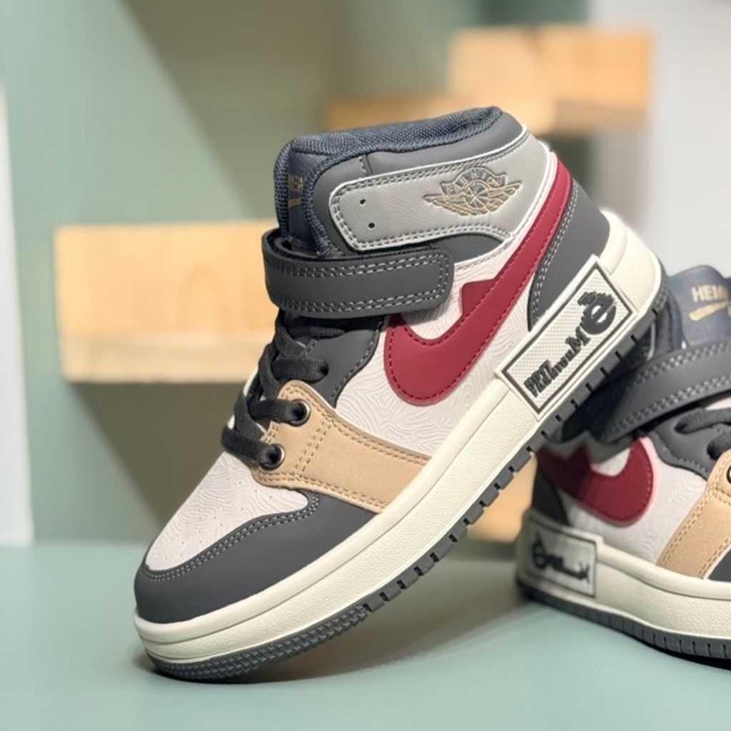 خرید اینترنتی قیمت کتونی بچگانه نیمساق طرح نایک جردن abc از murche کد 4071202