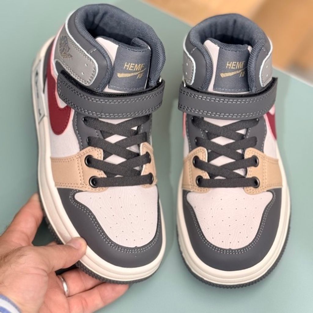 خرید اینترنتی قیمت کتونی بچگانه نیمساق طرح نایک جردن abc از murche کد 4071202