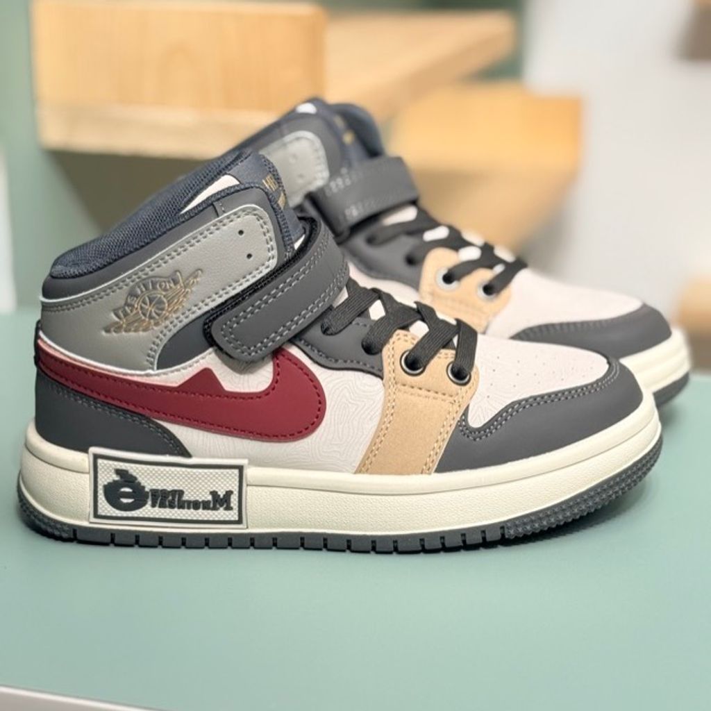 خرید اینترنتی قیمت کتونی بچگانه نیمساق طرح نایک جردن abc از murche کد 4071202