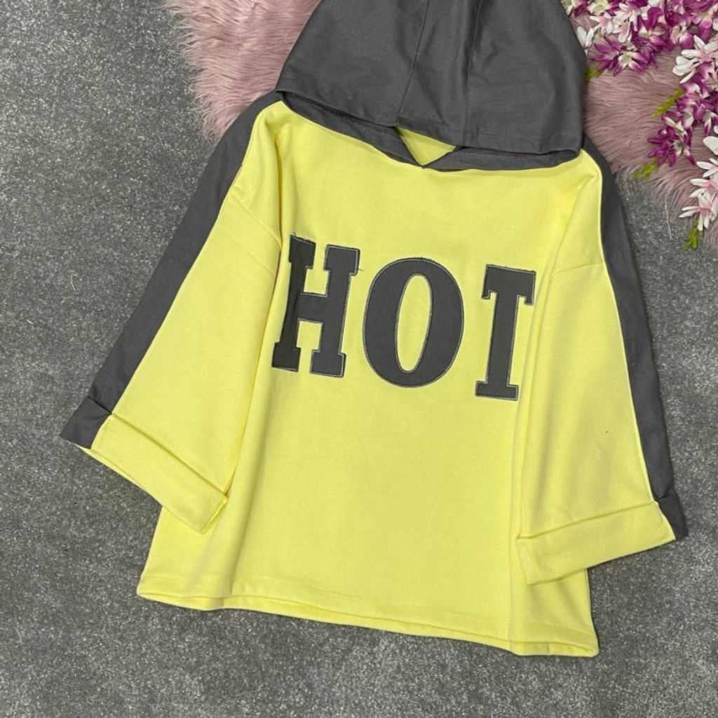 خرید اینترنتی هودی دخترانه و زنانه طرح پاستیلی ویدا