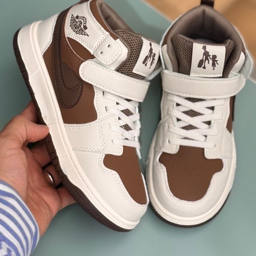 خرید اینترنتی قیمت کتونی بچگانه نیمساق طرح نایک جردن از murche کد 4071301