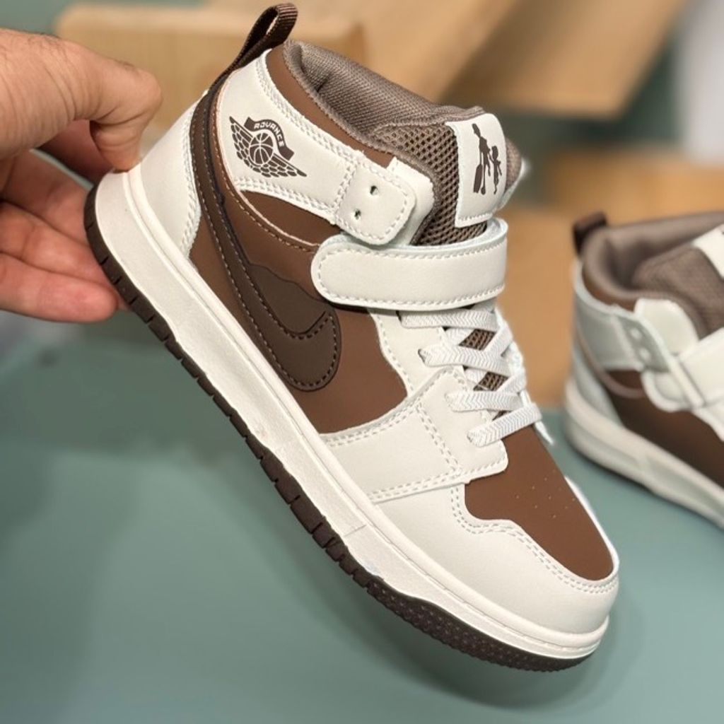 خرید اینترنتی قیمت کتونی بچگانه نیمساق طرح نایک جردن از murche کد 4071301