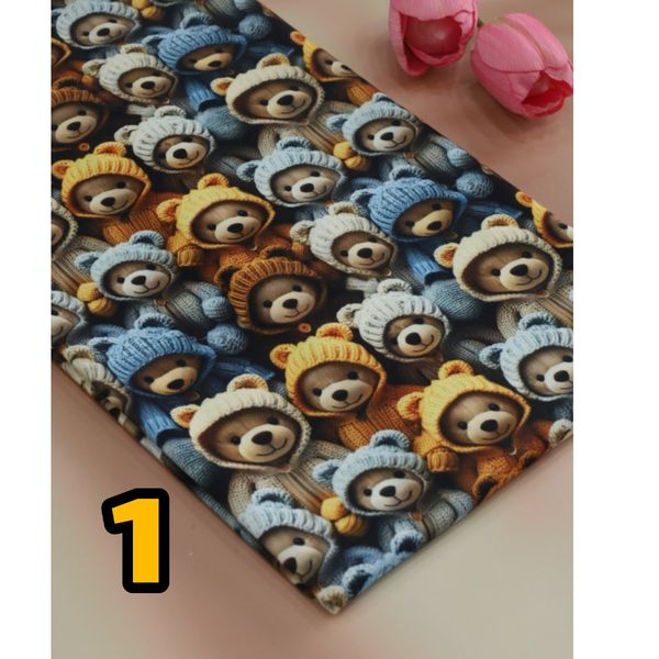 پارچه تریکو لاکراه چاپ دیجیتال درجه یک