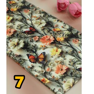 پارچه تریکو لاکراه چاپ دیجیتال درجه یک