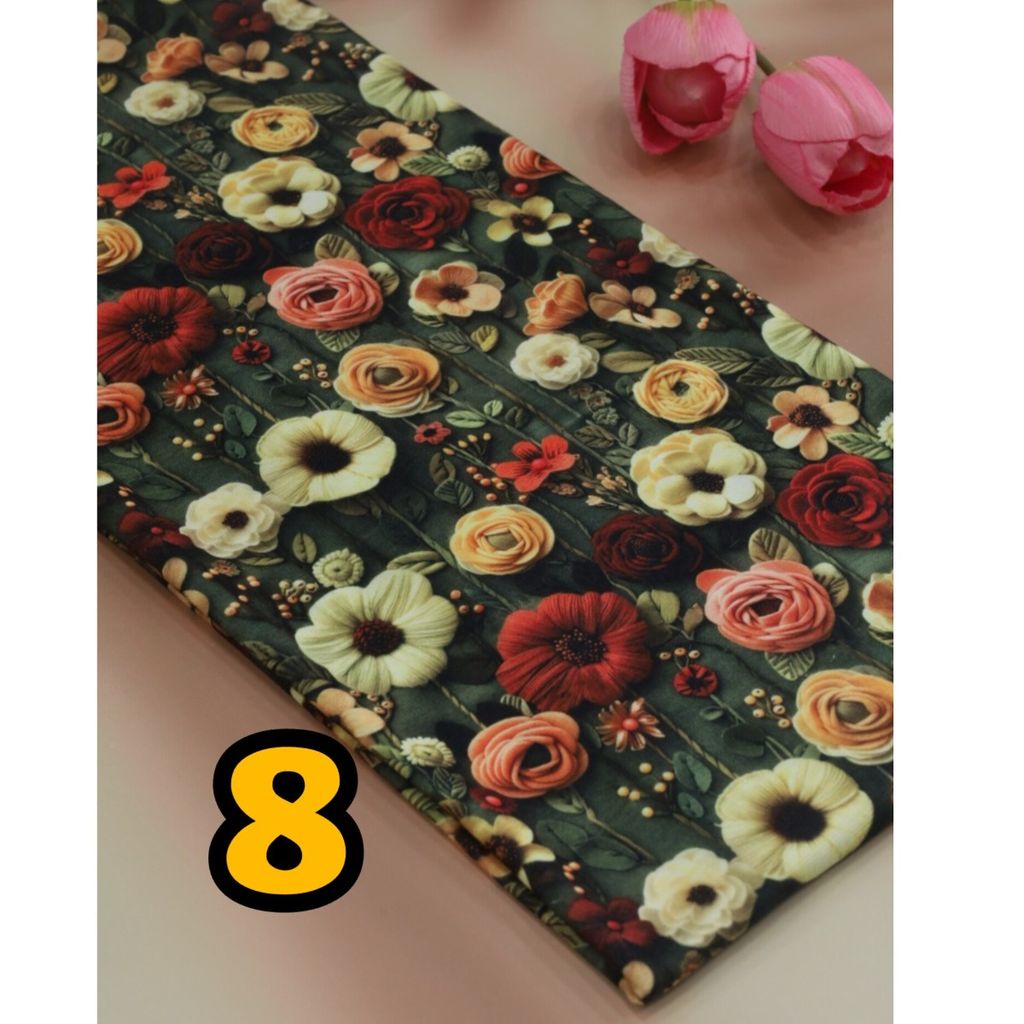 خرید آنلاین پارچه تریکو لاکراه چاپ دیجیتال درجه یک