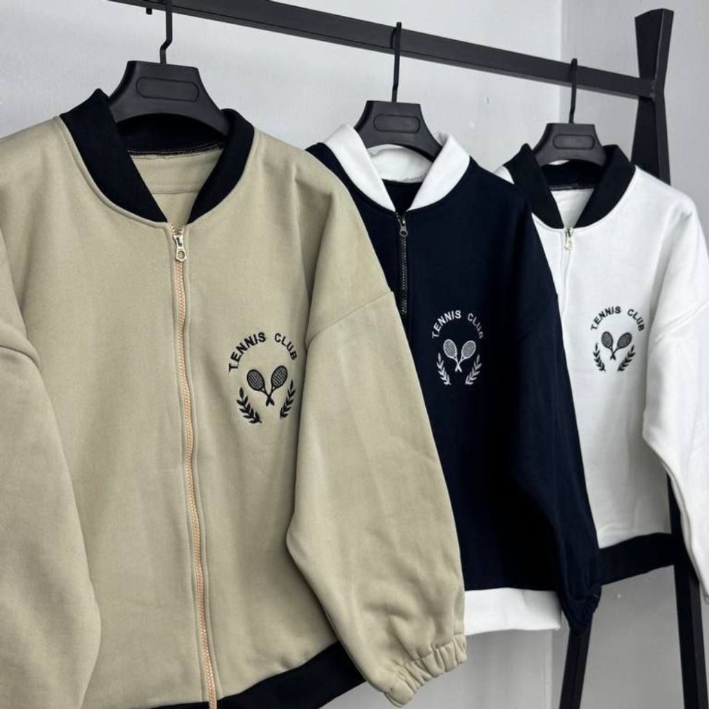 خرید انلاین بامبر زنانه و دخترانه طرح تنیسی