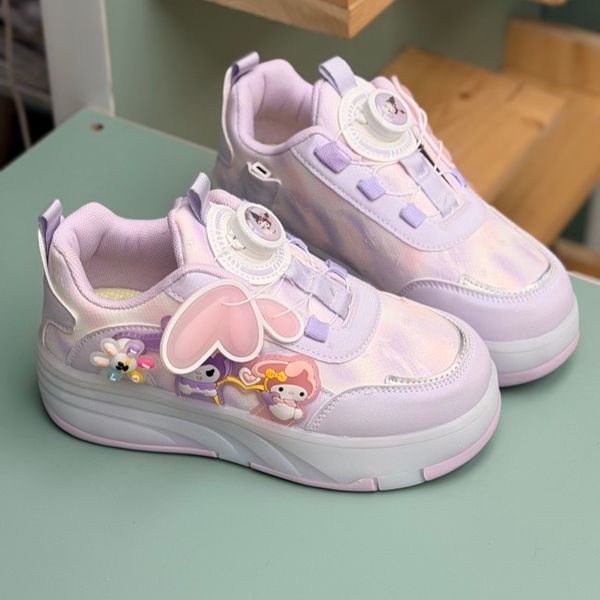 کتونی اسکیتی چراغدار طرح کرومی ملودی از KAKA کد 4072702