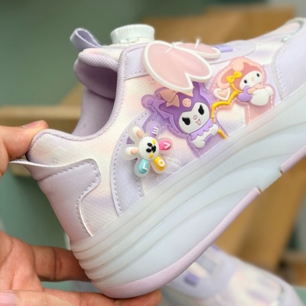 خرید آنلاین کتونی اسکیتی چراغدار طرح کرومی ملودی از KAKA کد 4072702