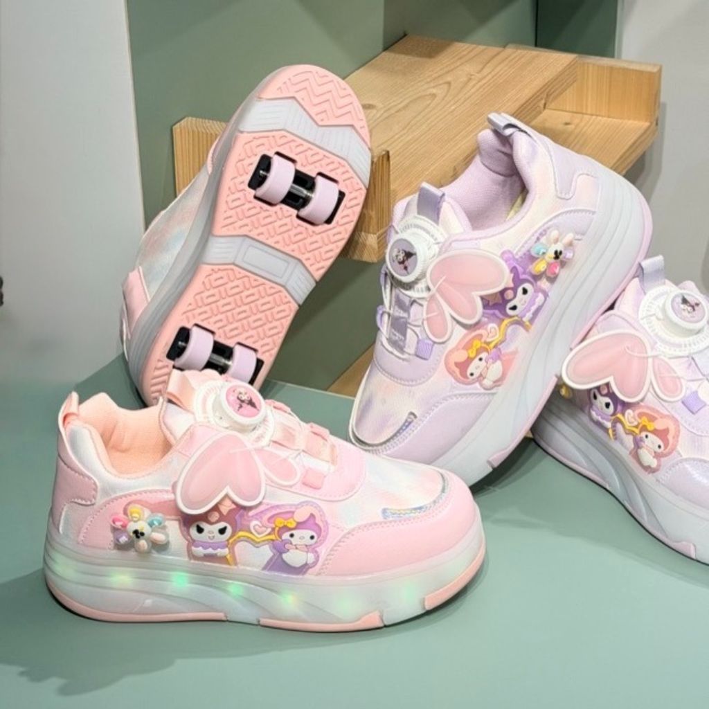 قیمت کتونی اسکیتی چراغدار طرح کرومی ملودی از KAKA کد 4072702