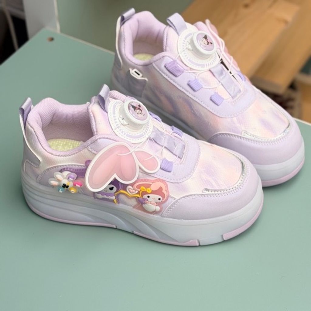 خرید اینترنتی قیمت کتونی اسکیتی چراغدار طرح کرومی ملودی از KAKA کد 4072702