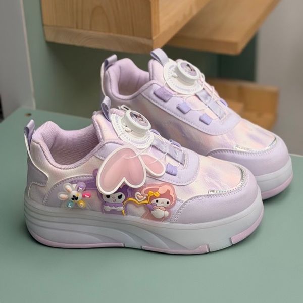 کتونی اسکیتی چراغدار طرح کرومی ملودی از KAKA کد 4072702