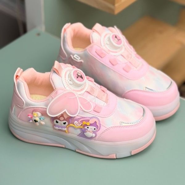 کتونی اسکیتی چراغدار طرح کرومی ملودی از KAKA کد 4072702