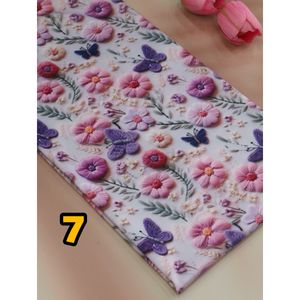 خرید اینترنتی پارچه تریکو لاکرا طرحدار درجه یک.