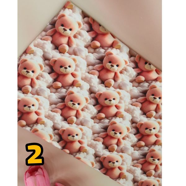 پارچه تریکو لاکرا طرحدار درجه یک.