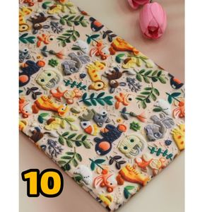 فروش اینترنتی پارچه تریکو لاکرا طرحدار درجه یک.