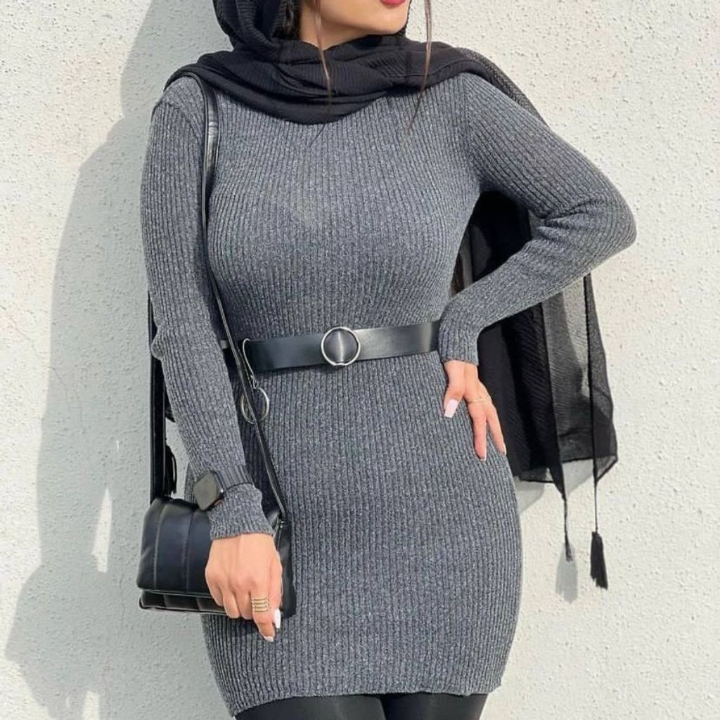 مشخصات زیر سارافون یقه گرد بافت کد 60321