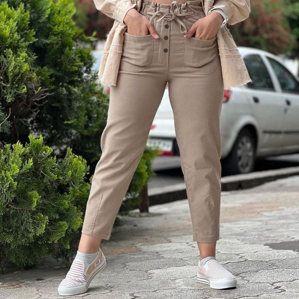 شلوار کمر هویجی