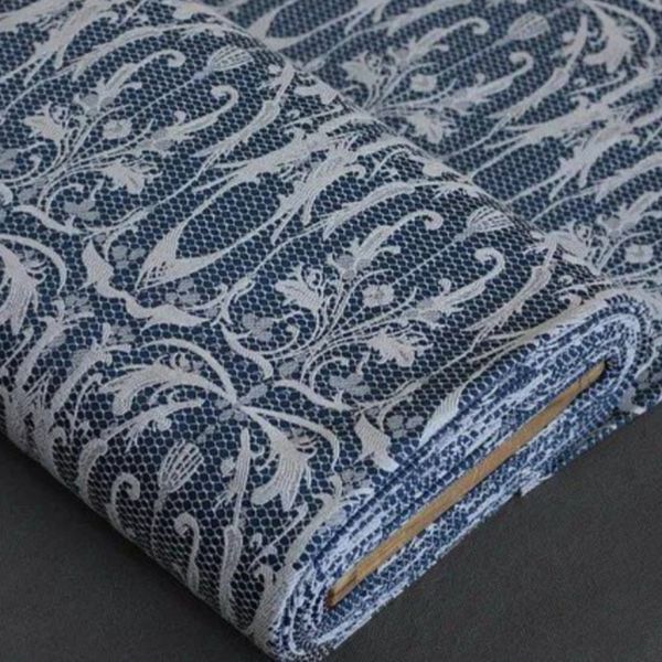 پارچه ژاکارد طرح دانتل