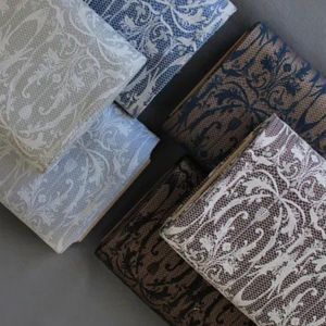 قیمت ارزان پارچه ژاکارد طرح دانتل