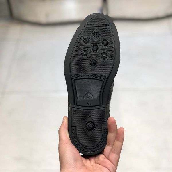 کفش نیم بوت چرم مردانه مدل ریچارد برند رخشی