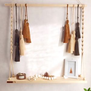 شلف  دیواری مکرومه بافی