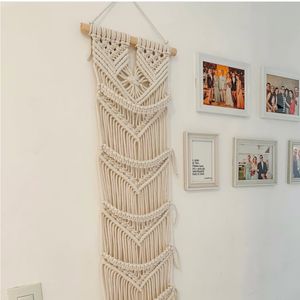 آویز‌کلاه مکرومه بافی