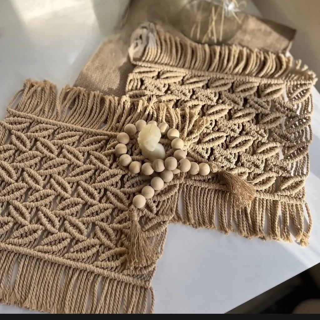 فروش اینترنتی مجموعه دو عددی رانر مکرومه