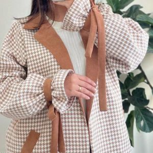 مانتو پاییزی شکلات