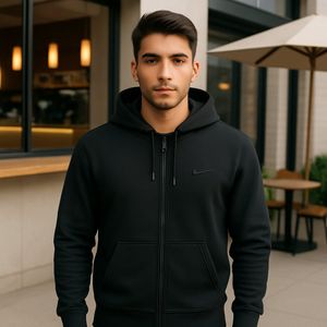 قیمت ارزان سوییشرت زیپ دار بیسیک مردانه