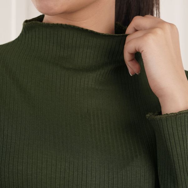 بلوز کبریتی یقه ایستاده