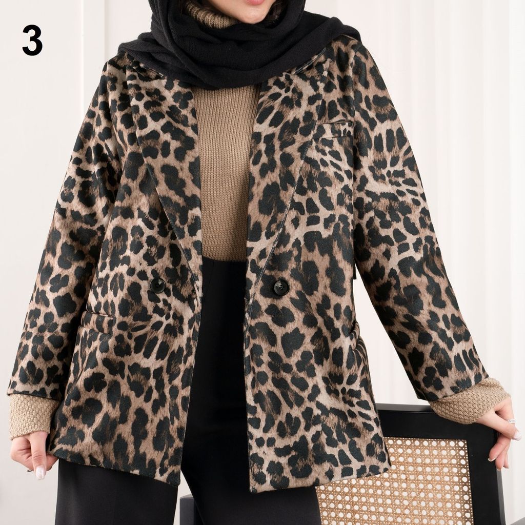 خرید آنلاین کت فوتر پلنگی