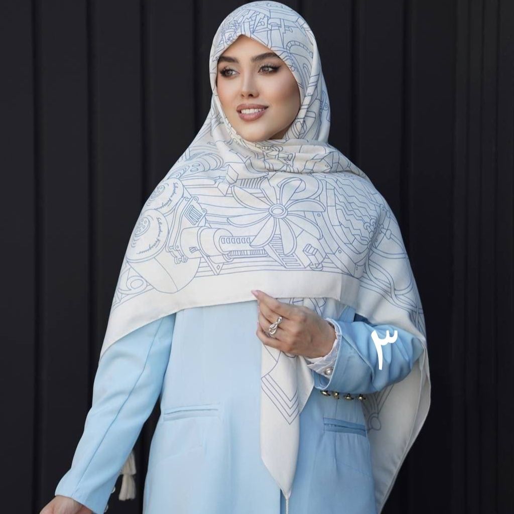 خرید انلاین روسری پاییزه قواره 120