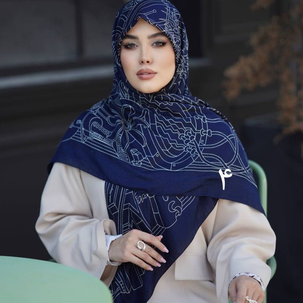 خرید انلاین روسری پاییزه قواره 120