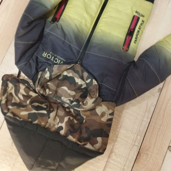 کاپشن پسرانه کلاهدار