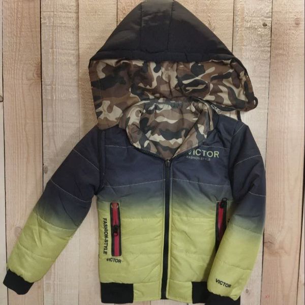 کاپشن پسرانه کلاهدار