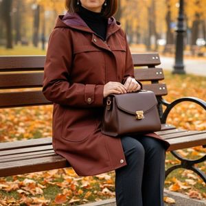 فروش اینترنتی بارونی آستردار مدل رنا مشکی