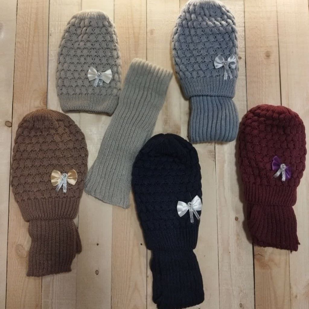 قیمت ارزان کلاه وشالگردن دخترانه